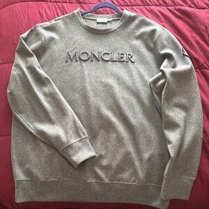 Men’s XXL Moncler Grey Sweatshirt
